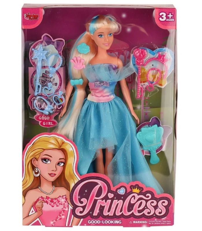 WG66766 Aksesuarlı Sihirli Prenses Bebek 29 cm -Vardem Oyuncak