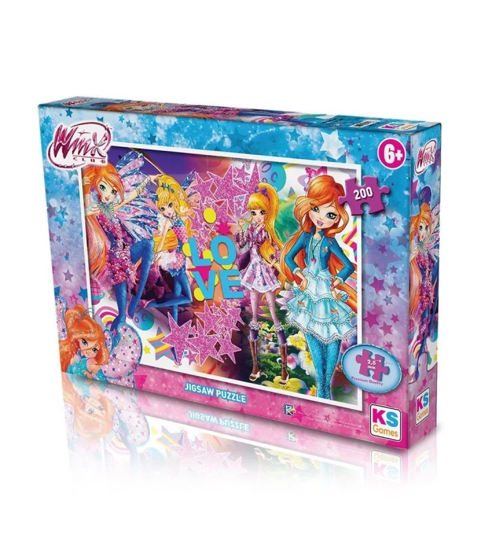 WINX113 KS Winx / 200 Parça Puzzle