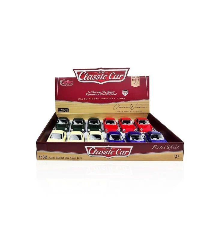 WK-615-3B-5B-6B-12B ÇEKBIRAK 1 32 KLASİK ARABA