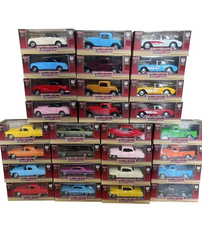 WK-616-3-4-6-10-14-16-17 KUT CB 1 32 KLASİK ARABA