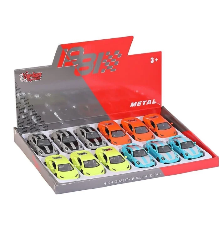WK-6643-05S Çek Bırak Spor Araba 1:43 -Vardem