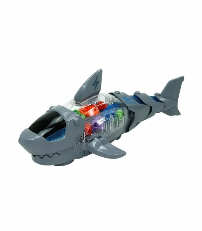 WK-S-2A Müzikli ve Işıklı Robot Köpek Balığı -Vardem