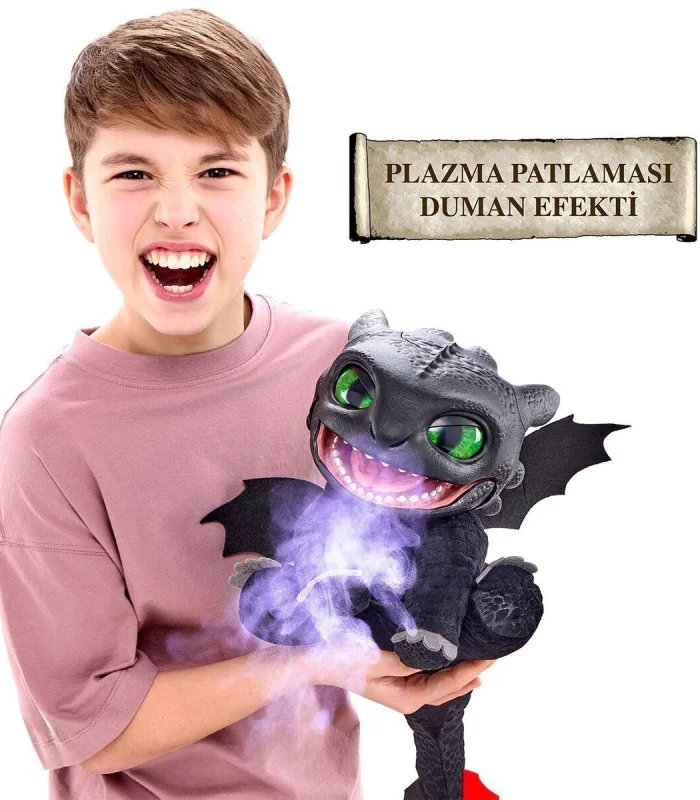 WS HTTYD-1001 Real FX Toothlees 30 cm Elektronik Kukla