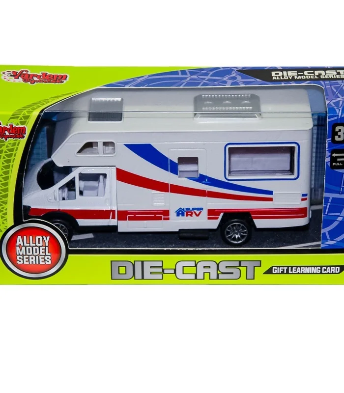 XFD889-311 Kutulu Çek Bırak Die-Cast Karavan - Vardem Oyuncak
