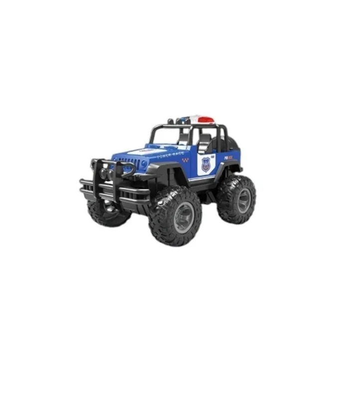 XFG-989-107 -Vardem Çek Bırak Üstü Açık Bigfoot Off-Road Polis Jeep