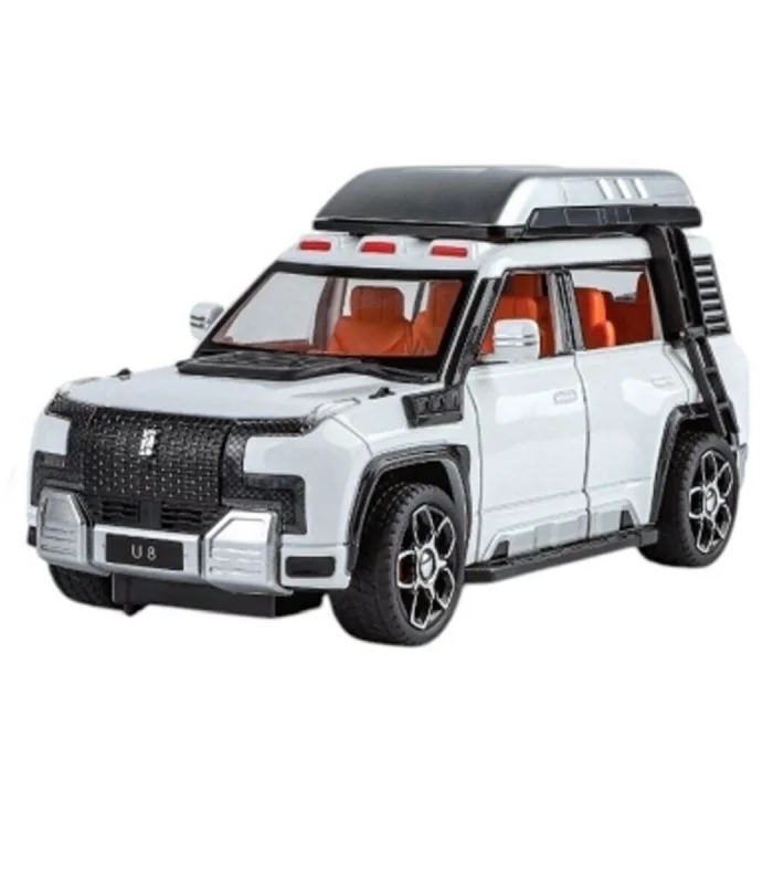 XHD-B2432 -Vardem Çek Bırak  Işıklı ve Sesli Kapıları Açılan Lr Jeep 1:24
