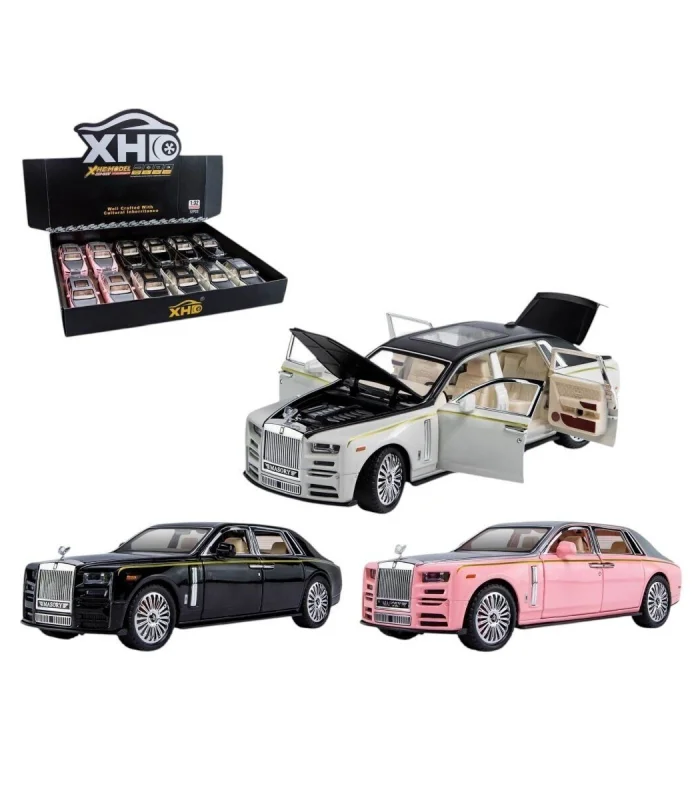 XHD-B3214-Vardem  Çek Bırak Kapıları Açılan Işıklı Ve Sesli RR Araba 1:32