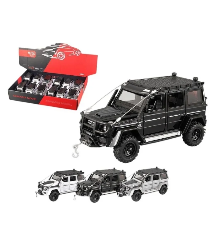 XHD-B3232-Vardem Çek Bırak Işıklı Ve Sesli Off Road Jeep 1:32