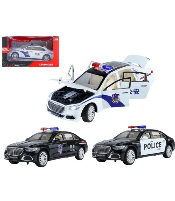 XHD-C2430 KUT C-B 1 24 IŞIKLIO SESLİ TSL POLİS ARABA