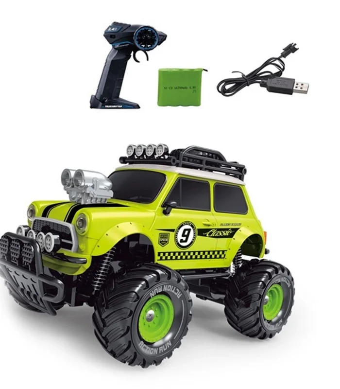 YD898-MT1820 Uzaktan Kumandalı Full Fonksiyon 1:18 Şarjlı 2.4G Sevimli Off-Road Mini Araba