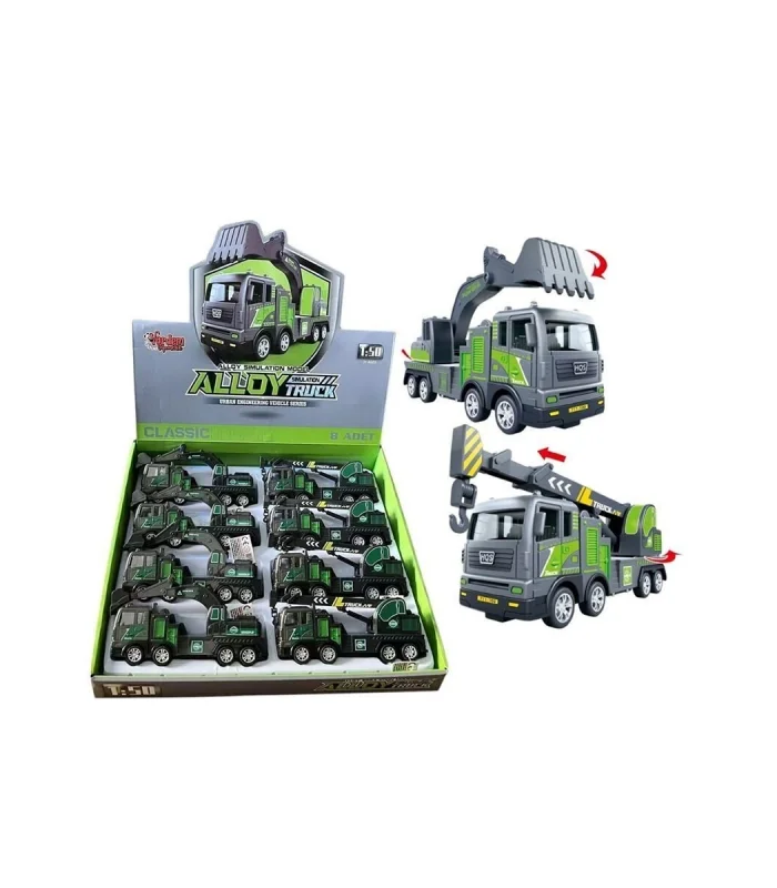 YH-711-50A SÜRTMELİ METAL 1:50 FÜME VİNÇ VE