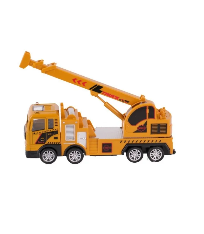 YH-711-54A SÜRTMELİ METAL 1:50 SARI VİNÇ VE