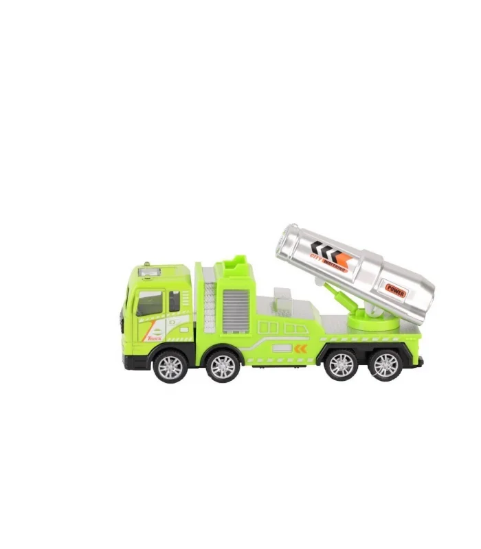 YH-711-57A SÜRTMELİ METAL 1:50 ÇÖP KAMYONU