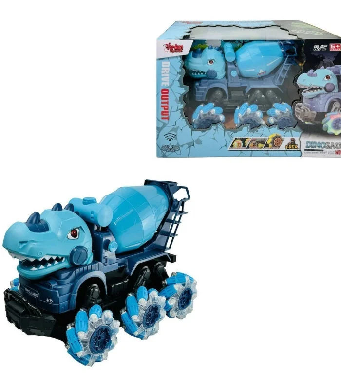 YJ-078-3 1:14 Uzaktan Kumandalı Full Fonksiyon 2.4G Dinozor Beton Mikseri -Vardem