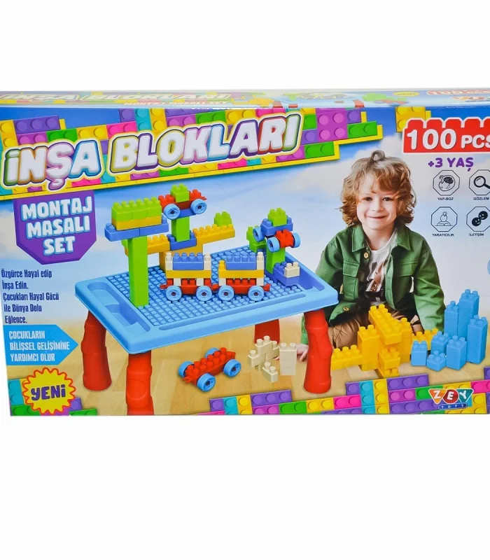 ZEY2031 İnşa Blokları Erkek Seti - Zey Toys