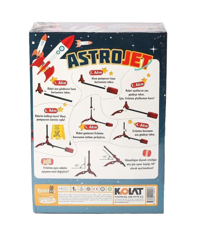 ZK122 Astro Jet Kutu Oyunu -Kolat