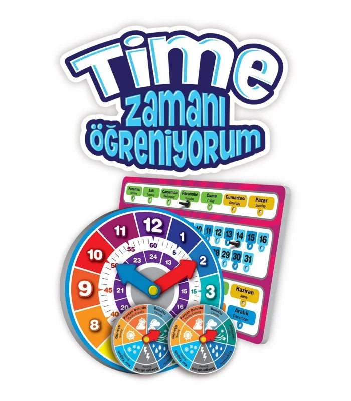 ZO234 KS, Time - Zamanı Öğreniyorum / +3 yaş