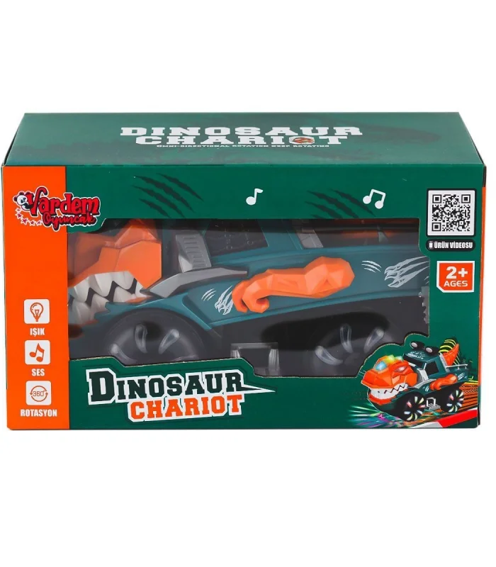 ZR171-1 Işıklı Müzikli Hareketli Dinazor -Varden Oyuncak