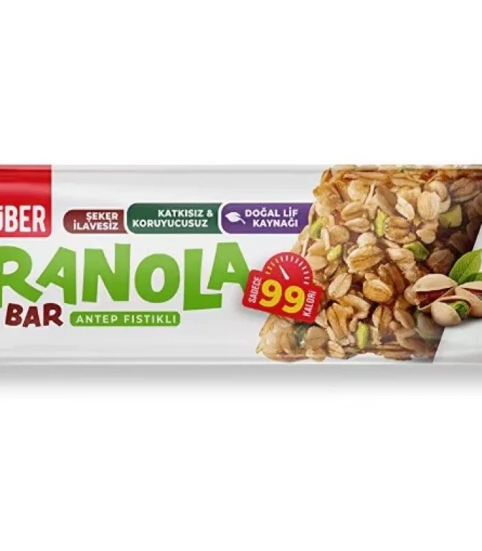 Züber Granola Bar Antep Fıstıklı 25 Gr
