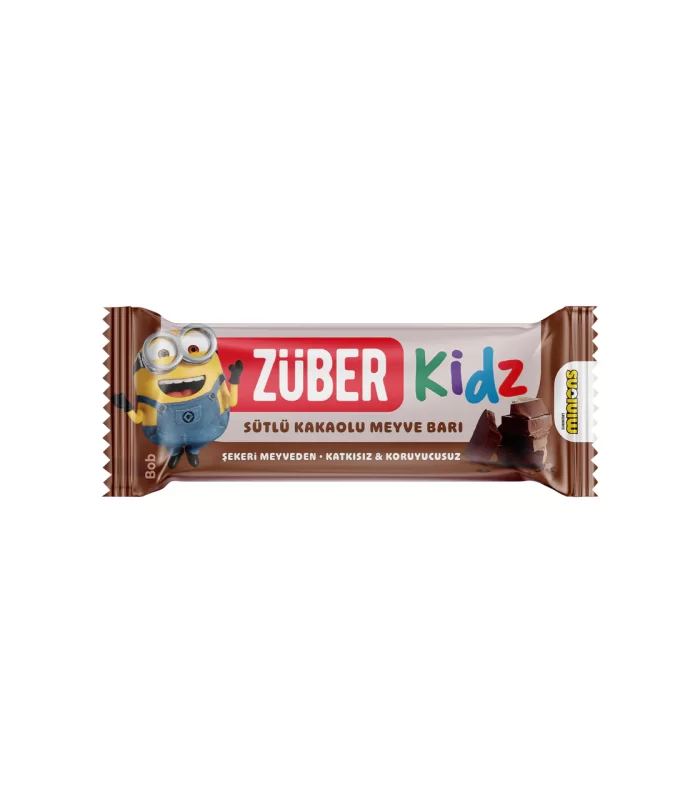 Züber Kidz Meyve Barı 25 Gr Kakaolu