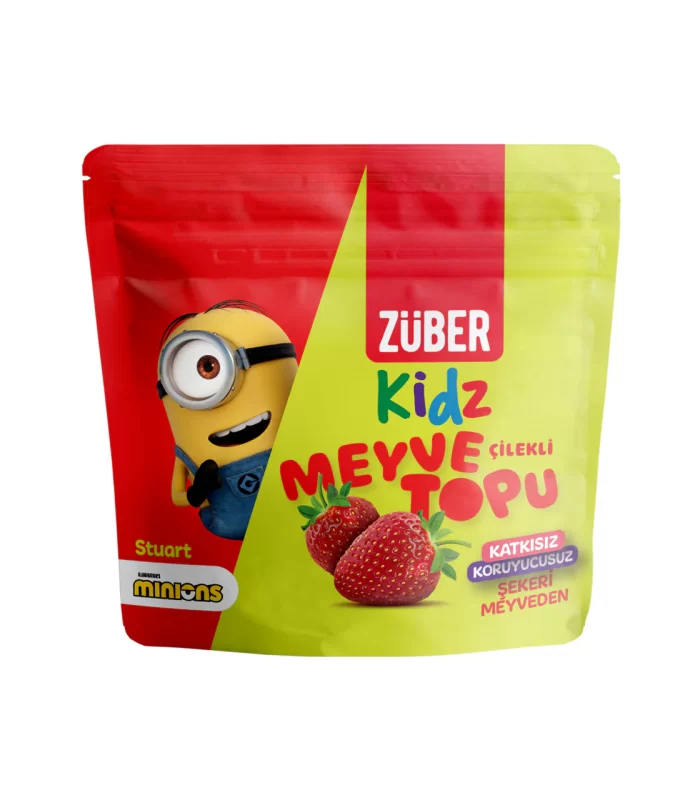 Züber Kidz Meyve Topu 42 Gr Çilek