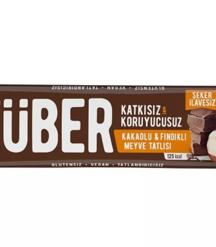 Züber Meyve Barı 40 Gr Fındık Ve Kakaolu
