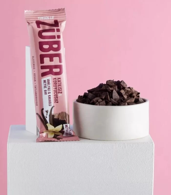 Züber Meyve Barı 40 Gr Vanilyalı Ve Kakaolu