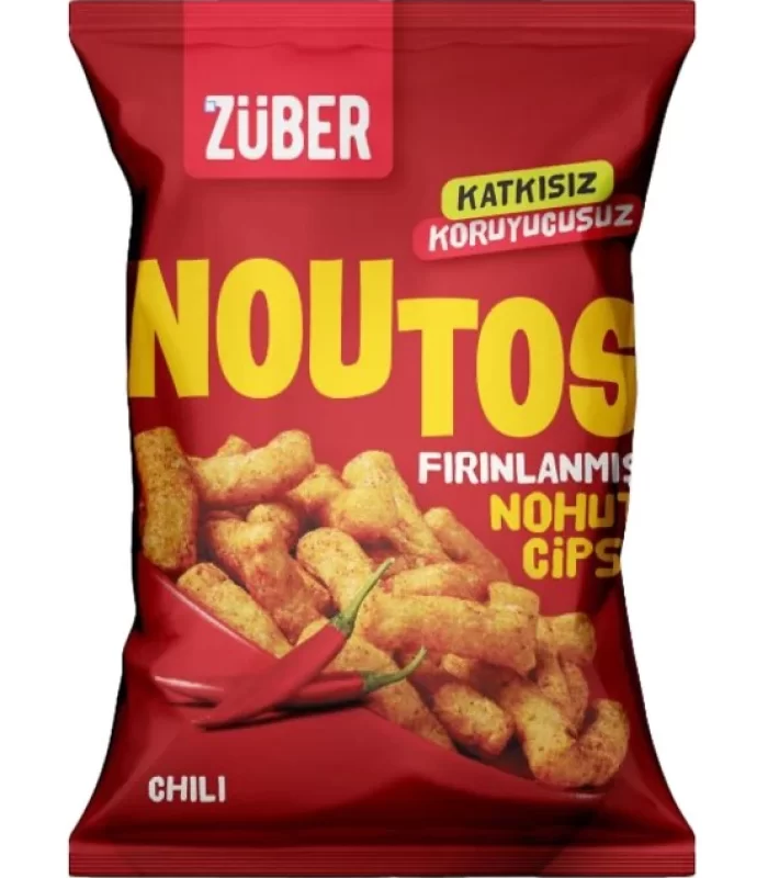 Züber Noutos Fırın Nohut Cipsi 55 Gr Chili