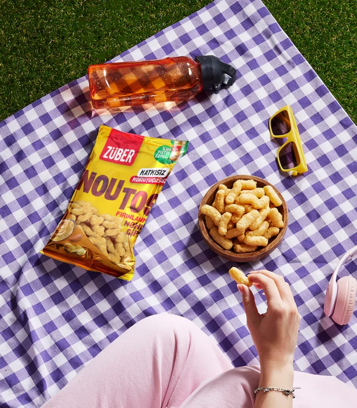 Züber Noutos Fırın Nohut Cipsi 55 Gr Fıstık