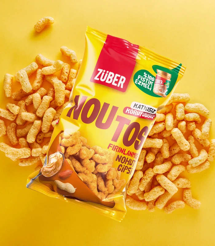 Züber Noutos Fırın Nohut Cipsi 55 Gr Fıstık