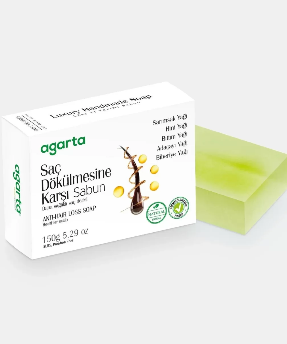 Agarta Cilt Bakım Sabunu 150 Gr Saç Dökülmesine Karşı