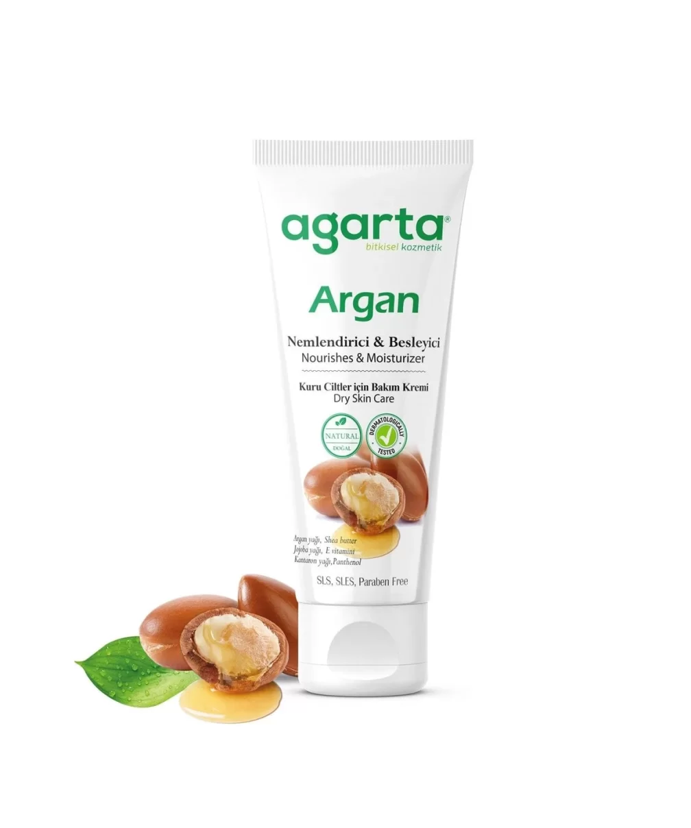 Agarta Doğal Cilt Bakım Kremi 75 ml Argan