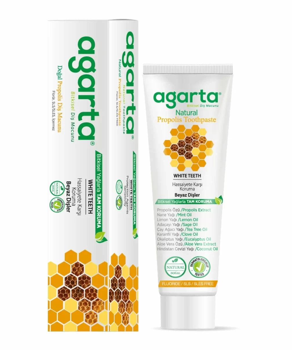 Agarta Doğal Diş Macunu 100ml Propolis