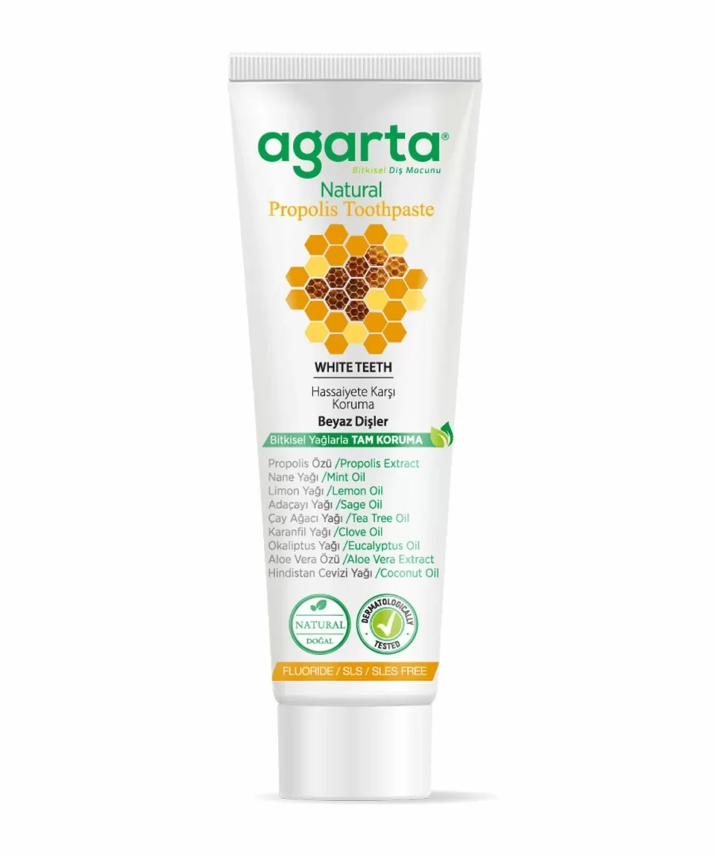 Agarta Doğal Diş Macunu 100ml Propolis