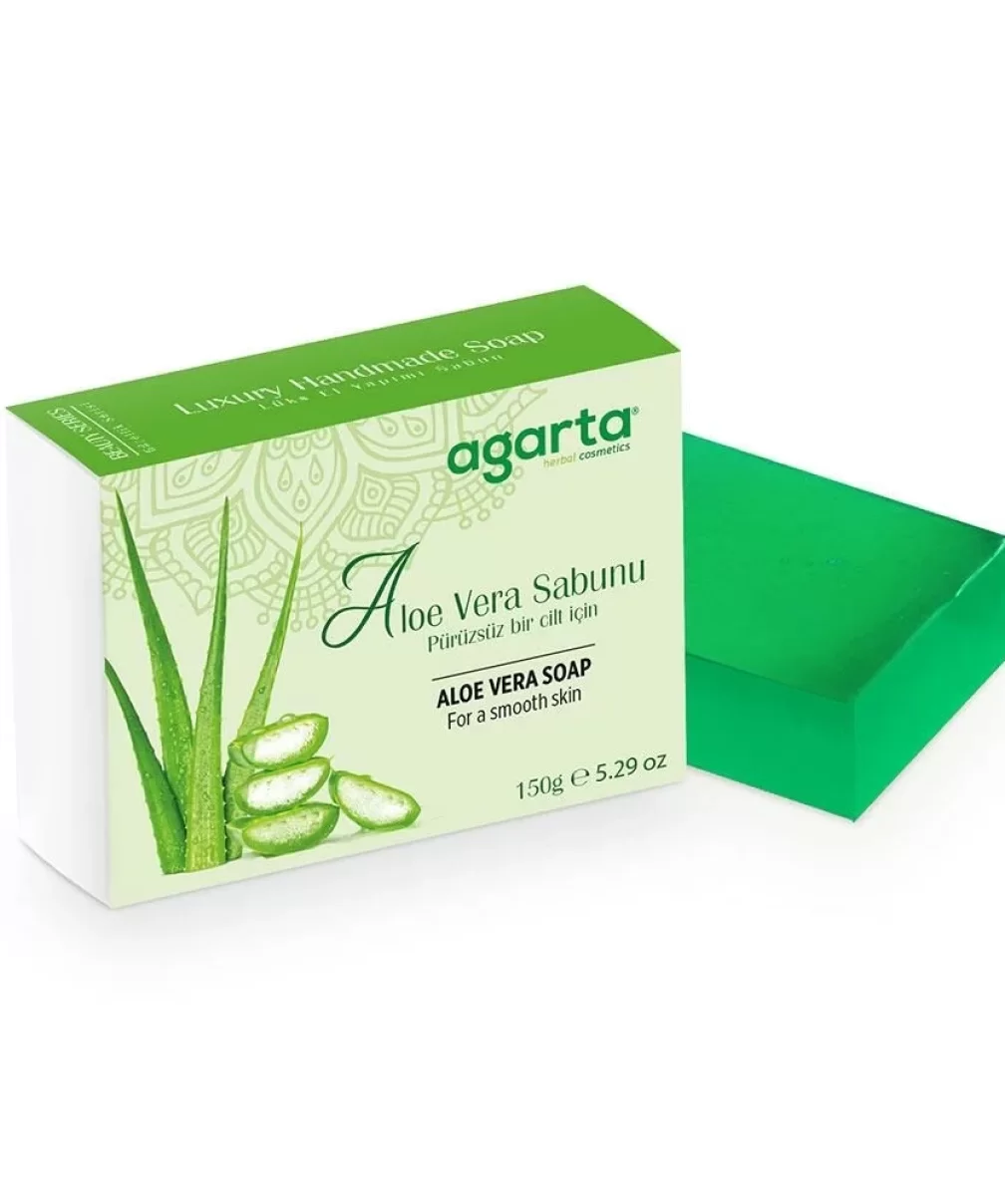 Agarta El Yapımı Güzellik Sabunu 150 Gr Aloe Vera