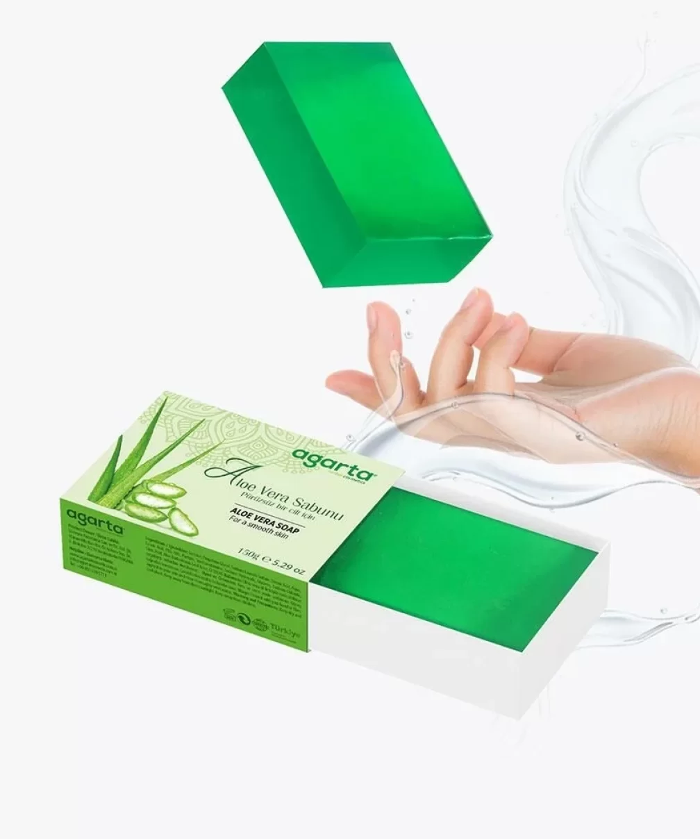 Agarta El Yapımı Güzellik Sabunu 150 Gr Aloe Vera