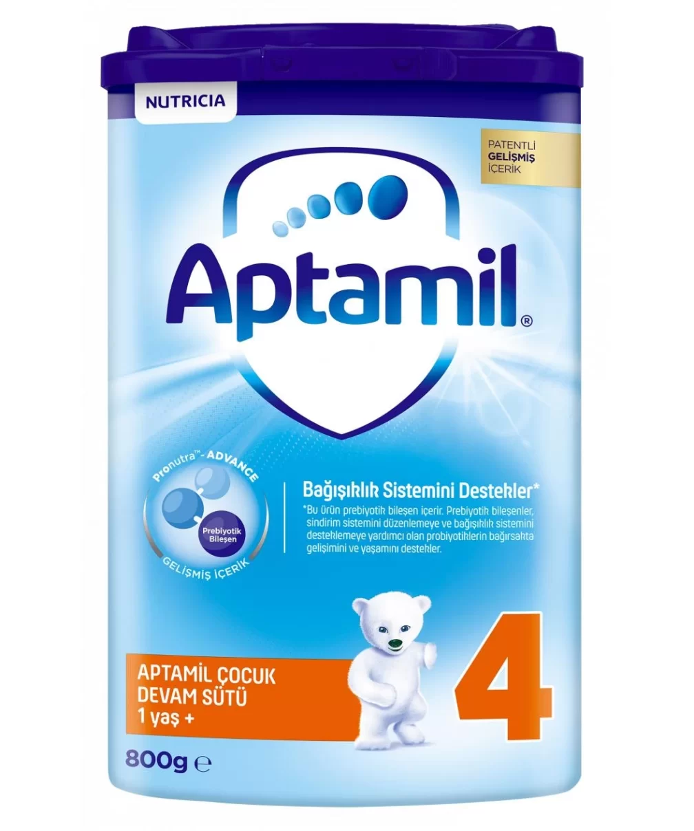 Aptamil 4 No 1 Yaş+ Çocuk Devam Sütü Maması 800 Gr