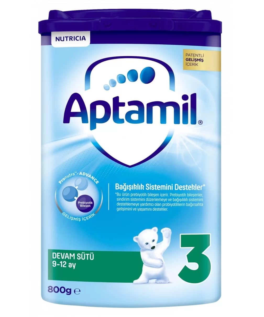 9-12 Ay Aptamil Devam Sütü Maması No3 800Gr