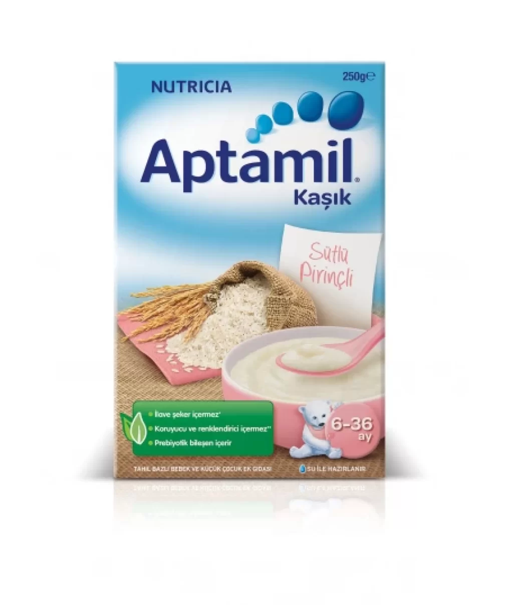 Aptamil Sütlü Pirinçli Kaşık Maması 250 Gr