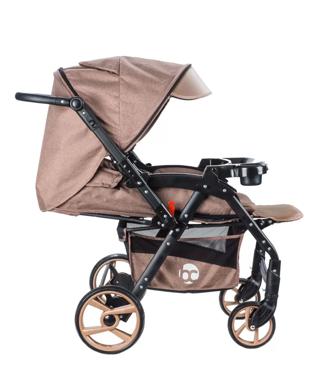 Baby Care 500 Combo Maxi Pro Çift Yönlü Puset Kahve