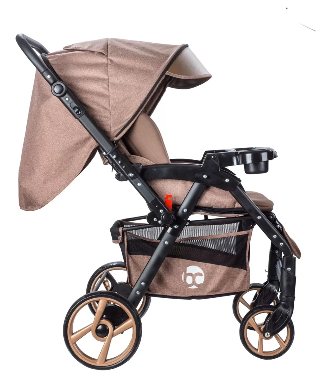 Baby Care 500 Combo Maxi Pro Çift Yönlü Puset Kahve