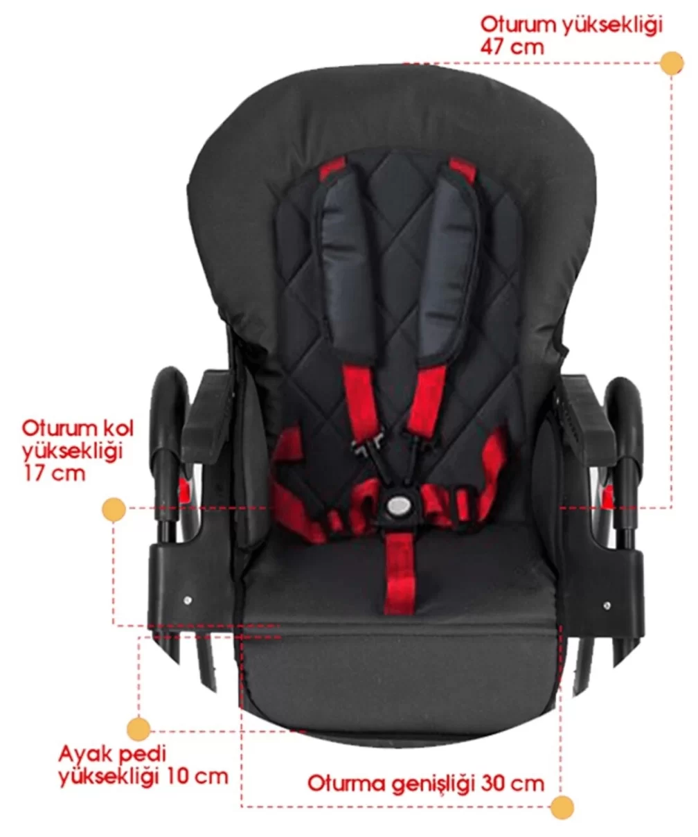 Baby Care BC515 Multiflex Mama Sandalyesi Cappuccino