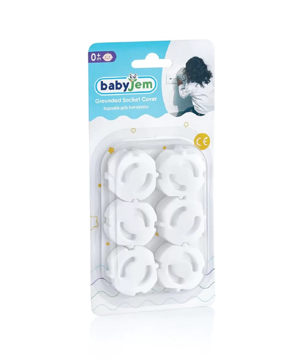 BabyJem Topraklı Priz Koruyucu 056