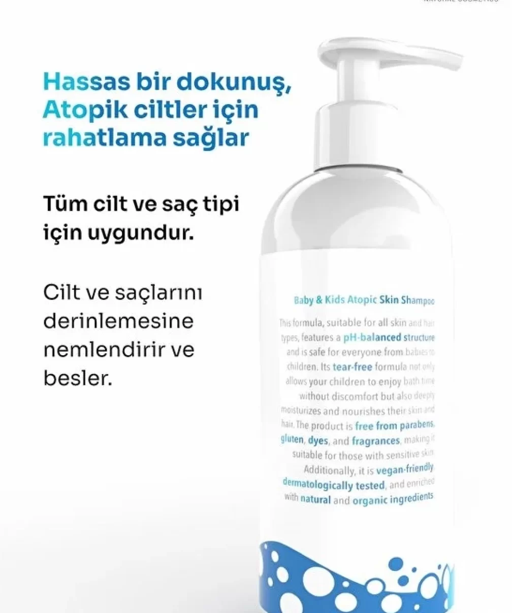 Babyton Bebekler ve Çocuklar İçin Atopik Şampuan 400 ml