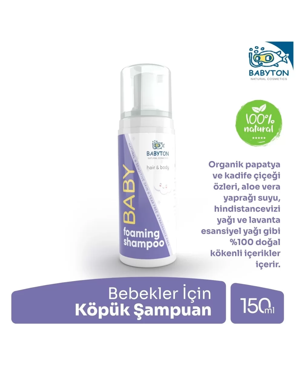 Babyton Konak Önleyici Köpük Şampuan 150 ml