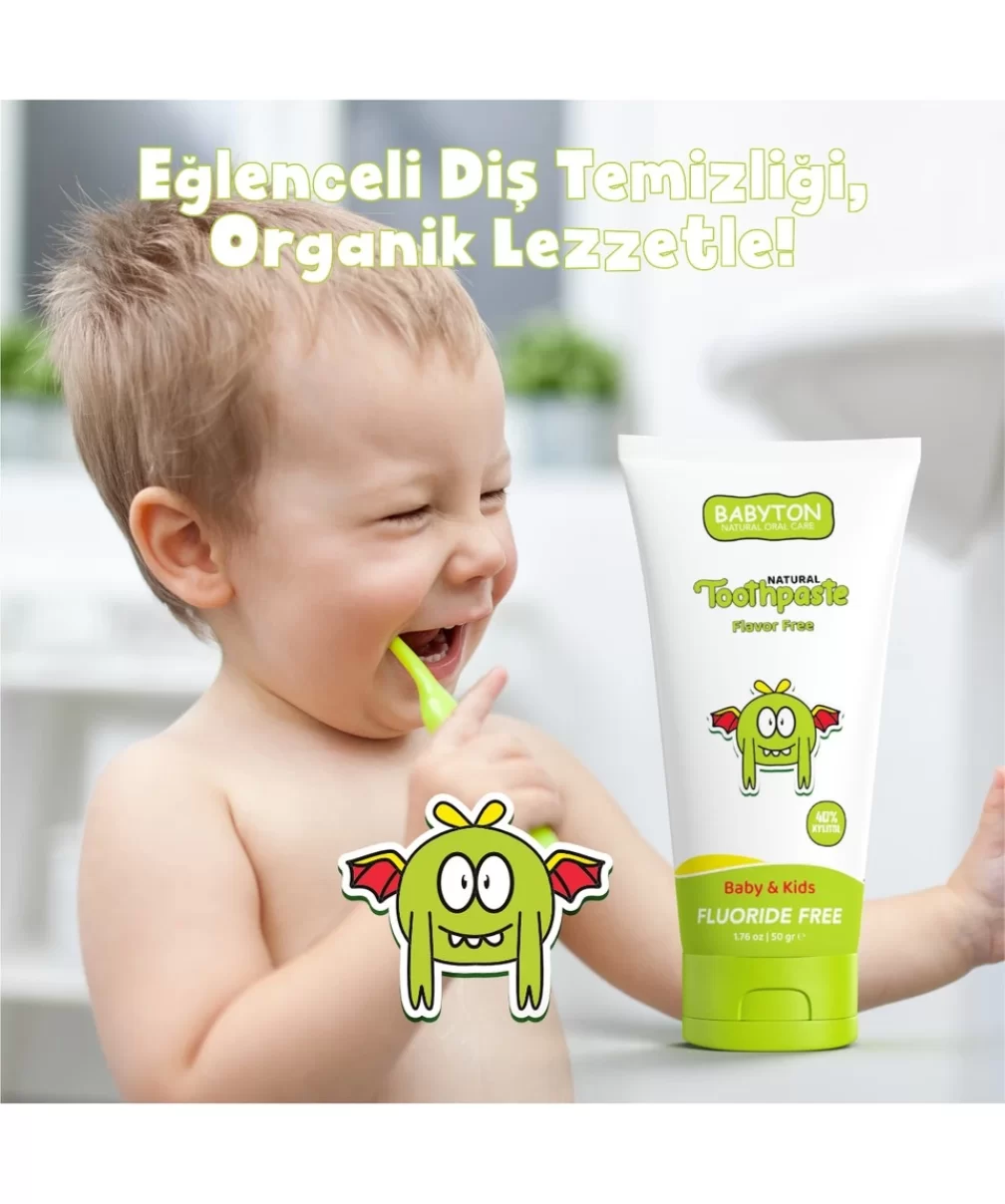 Babyton Organik Doğal Natural Diş Macunu 50 Gr