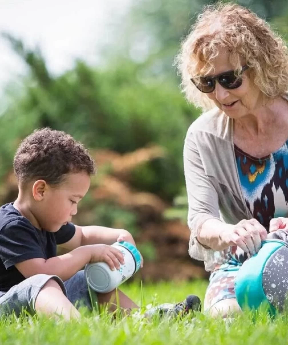 bblüv Foöd Kaşıklı Termal Mama Termosu Mavi