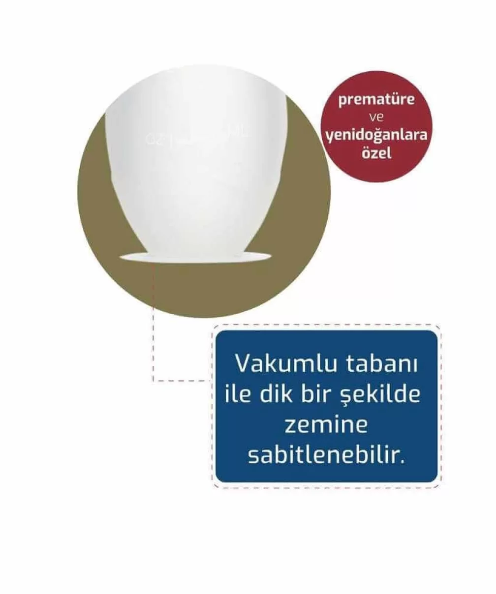 Bebedor Silikon Kaşıklı Biberon 120ml 7509