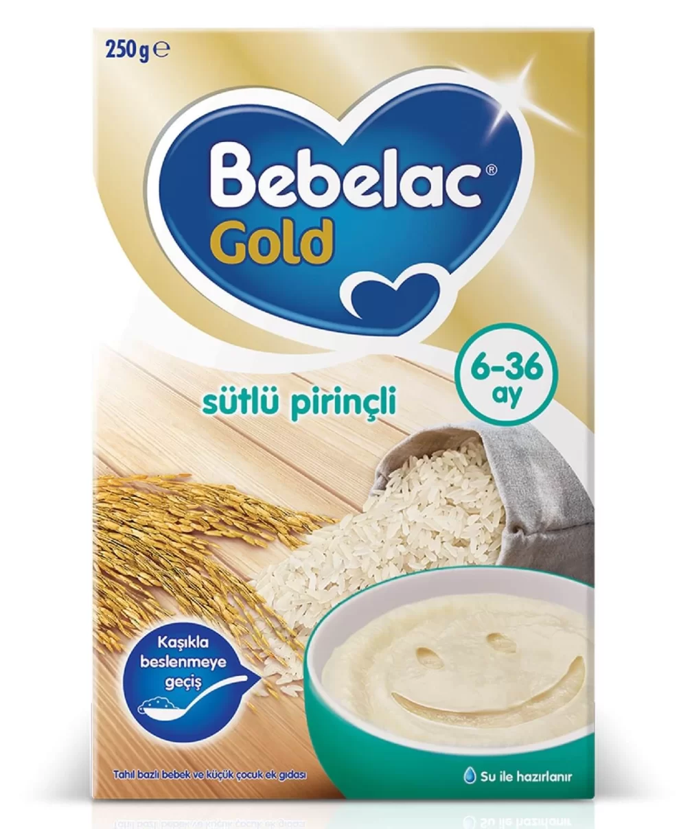 Bebelac Gold Sütlü Pirinçli Kaşık Maması 250 Gr