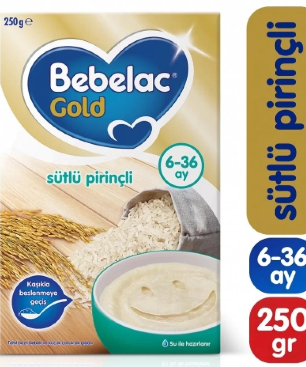 Bebelac Gold Sütlü Pirinçli Kaşık Maması 250 Gr